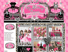 Tablet Screenshot of mylilpartyprincess.com